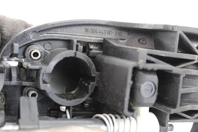 ZUNANJA KLJUKA ZADNJA DESNA VRATA OEM N. 9101Z8 ORIGINAL REZERVNI DEL CITROEN C3 / PLURIEL MK1R (09/2005 - 11/2010) BENZINA/METANO LETNIK 2009