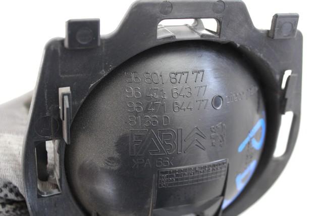 NOTRANJA KLJUKA  OEM N. 9647164477 ORIGINAL REZERVNI DEL CITROEN C3 / PLURIEL MK1R (09/2005 - 11/2010) BENZINA/METANO LETNIK 2009