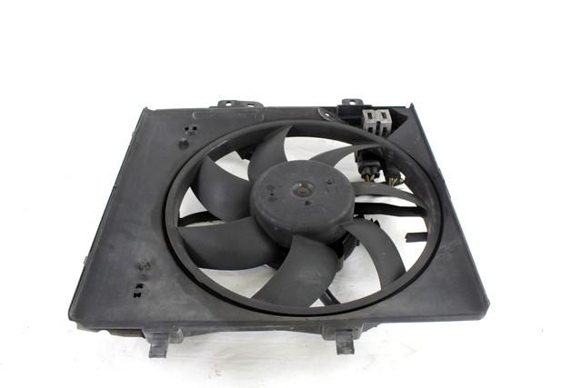 VENTILATOR HLADILNIKA OEM N. 9682902080 ORIGINAL REZERVNI DEL CITROEN C3 / PLURIEL MK1R (09/2005 - 11/2010) BENZINA/METANO LETNIK 2009