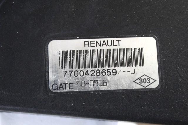 VENTILATOR HLADILNIKA OEM N. 7700428659 ORIGINAL REZERVNI DEL RENAULT CLIO BB CB MK2 R / CLIO STORIA (05/2001 - 2012) BENZINA LETNIK 2005