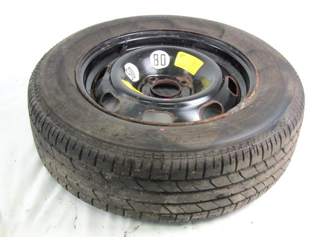 MALO REZERVNO KOLO OEM N. 15901 RUOTINO DI SCORTA ORIGINAL REZERVNI DEL PEUGEOT 307 3A/B/C/E/H BER/SW/CABRIO (2001 - 2009) DIESEL LETNIK 2007