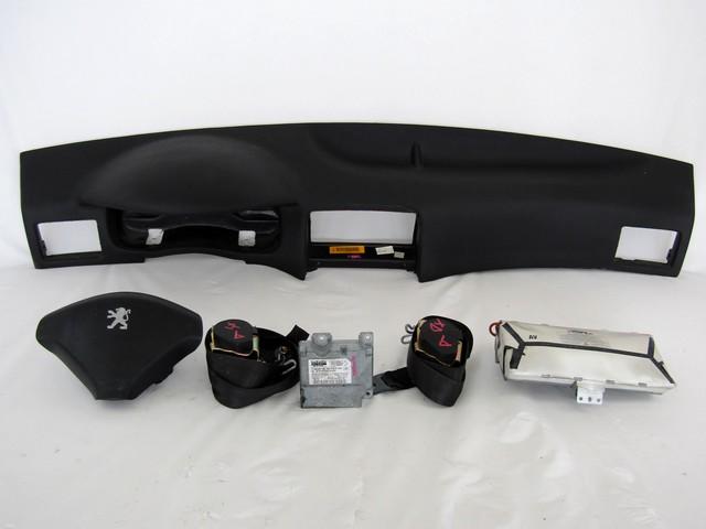 KIT AIRBAG KOMPLET OEM N. 15901 KIT AIRBAG COMPLETO ORIGINAL REZERVNI DEL PEUGEOT 307 3A/B/C/E/H BER/SW/CABRIO (2001 - 2009) DIESEL LETNIK 2007