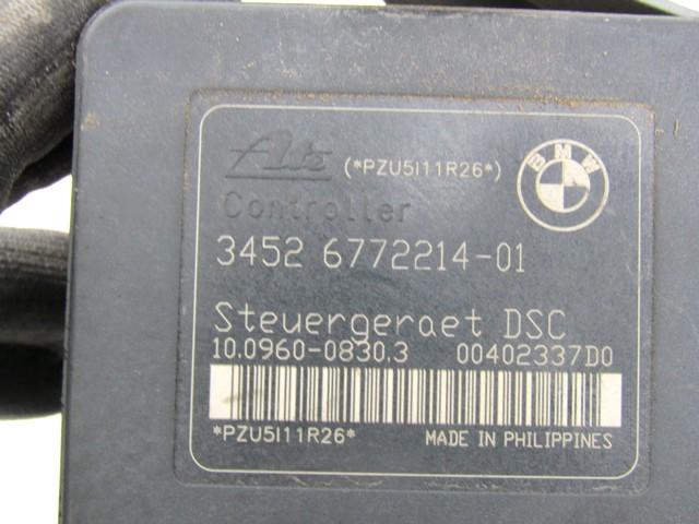 ABS AGREGAT S PUMPO OEM N. 34516772213 ORIGINAL REZERVNI DEL BMW SERIE 3 BER/SW/COUPE/CABRIO E90/E91/E92/E93 (2005 -2009) DIESEL LETNIK 2005