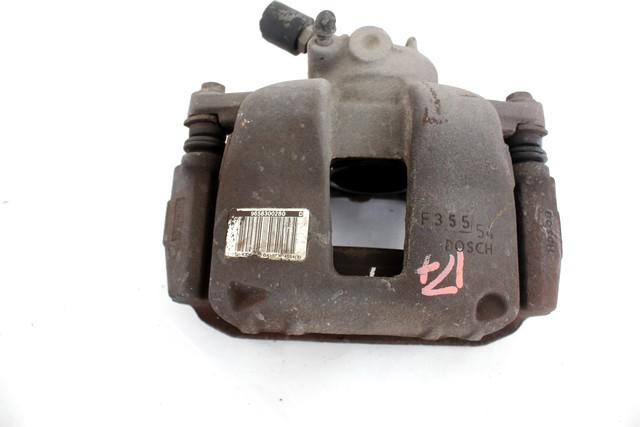 SPREDNJE DESNE ZAVORNE CELJUSTI  OEM N. 9658300280 ORIGINAL REZERVNI DEL CITROEN C4 MK1 / COUPE L LC (2004 - 08/2009) DIESEL LETNIK 2007