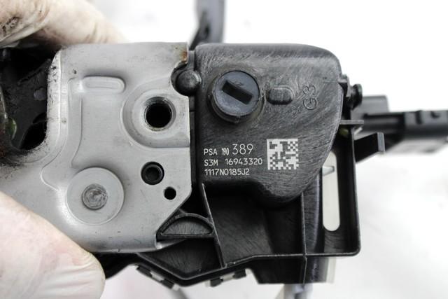 CENTRALNA KLJUCAVNICA ZADJIH LEVIH VRAT OEM N. 9819038980 ORIGINAL REZERVNI DEL CITROEN C4 CACTUS (2014 - 2018)DIESEL LETNIK 2017