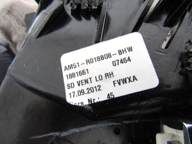 ODVOD ZRAKA OEM N. AM51-R018B08-BHW ORIGINAL REZERVNI DEL FORD CMAX GRAND CMAX MK2 DXA-CB7 DXA-CEU (2010 - 03/2015) DIESEL LETNIK 2012