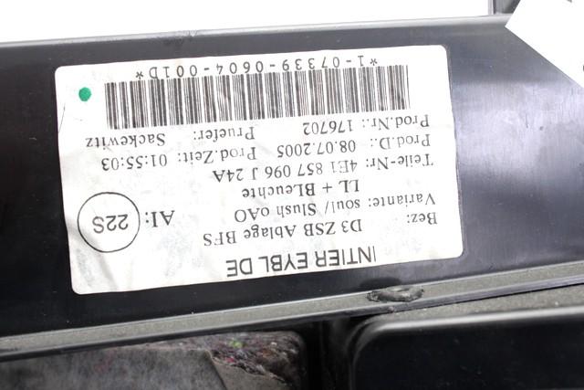 PREDAL ZA DOKUMENTE OEM N. 4E1857096J ORIGINAL REZERVNI DEL AUDI A8 MK2 D3/4E (2002 - 2009)BENZINA LETNIK 2005