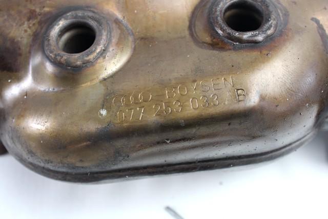 IZPUSNI KOLEKTOR OEM N. 077253033AB ORIGINAL REZERVNI DEL AUDI A8 MK2 D3/4E (2002 - 2009)BENZINA LETNIK 2005