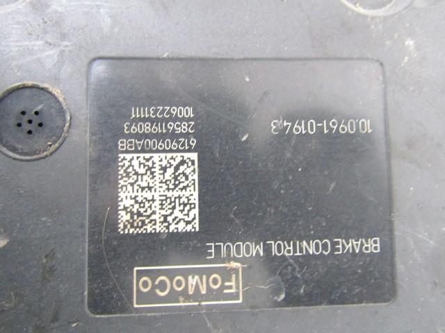 ABS AGREGAT S PUMPO OEM N. BV61-2C405-AJ ORIGINAL REZERVNI DEL FORD CMAX GRAND CMAX MK2 DXA-CB7 DXA-CEU (2010 - 03/2015) DIESEL LETNIK 2012