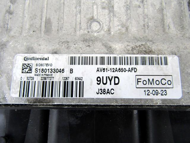 KOMPLET ODKLEPANJE IN VZIG  OEM N. 71 KIT ACCENSIONE AVVIAMENTO ORIGINAL REZERVNI DEL FORD CMAX GRAND CMAX MK2 DXA-CB7 DXA-CEU (2010 - 03/2015) DIESEL LETNIK 2012