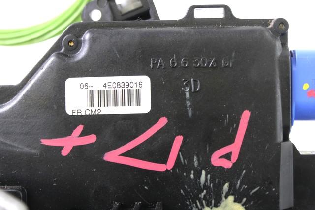 CENTRALNO ZAKLEPANJE ZADNJIH DESNIH VRAT OEM N. 4E0839016 ORIGINAL REZERVNI DEL AUDI A8 MK2 D3/4E (2002 - 2009)BENZINA LETNIK 2005