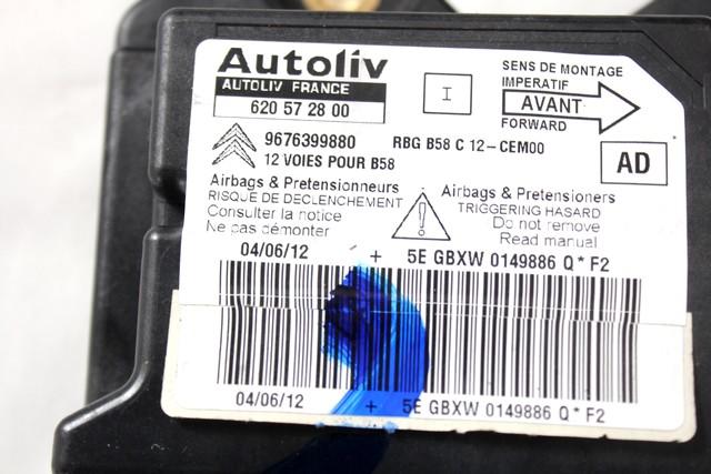 KIT AIRBAG KOMPLET OEM N. (D)6442 KIT AIRBAG COMPLETO ORIGINAL REZERVNI DEL CITROEN C4 PICASSO/GRAND PICASSO MK1 (2006 - 08/2013) DIESEL LETNIK 2013