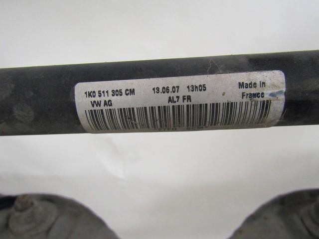 MOST ZADNJE OSI OEM N. 1K0505315BF ORIGINAL REZERVNI DEL SEAT LEON 1P1 MK2 (2005 - 2012) DIESEL LETNIK 2007