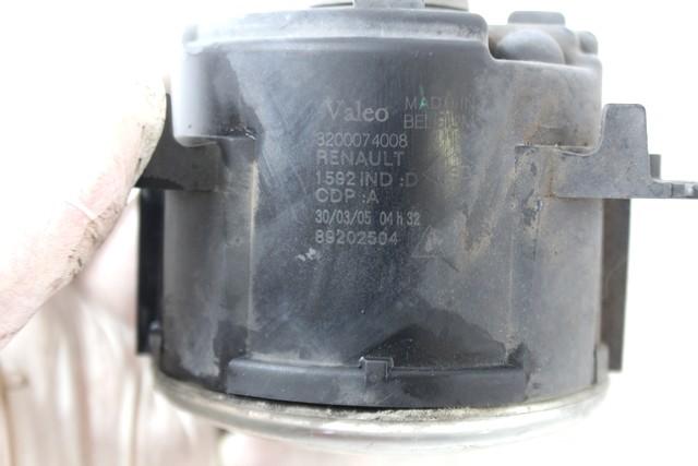 DESNA MEGLENKA OEM N. 8200074008 ORIGINAL REZERVNI DEL RENAULT SCENIC/GRAND SCENIC JM0/1 MK2 (2003 - 2009) DIESEL LETNIK 2005