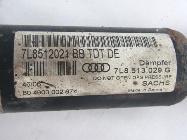 ZADNJI AMORTIZERJI OEM N. 19016 COPPIA AMMORTIZZATORI POSTERIORI ORIGINAL REZERVNI DEL AUDI Q7 4L (2005 - 2015) DIESEL LETNIK 2007