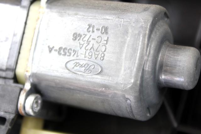 MEHANIZEM DVIGA ZADNJIH STEKEL  OEM N. 28236 SISTEMA ALZACRISTALLO PORTA POSTERIORE ELETT ORIGINAL REZERVNI DEL FORD FIESTA CB1 CNN MK6 (09/2008 - 11/2012) BENZINA LETNIK 2011