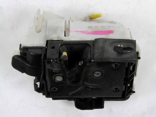 CENTRALNA KLJUCAVNICA ZADJIH LEVIH VRAT OEM N. 6N4839015C ORIGINAL REZERVNI DEL VOLKSWAGEN POLO 6N2 (10/1999 - 04/2002)DIESEL LETNIK 2000