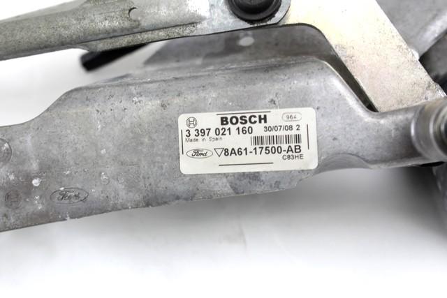 MOTORCEK PREDNJIH BRISALCEV OEM N. 8A61-17B571-AA ORIGINAL REZERVNI DEL FORD FIESTA CB1 CNN MK6 (09/2008 - 11/2012) DIESEL LETNIK 2008