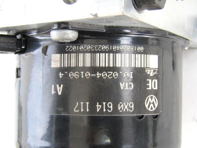 ABS AGREGAT S PUMPO OEM N. 6X0614117 ORIGINAL REZERVNI DEL VOLKSWAGEN POLO 6N2 (10/1999 - 04/2002)DIESEL LETNIK 2000