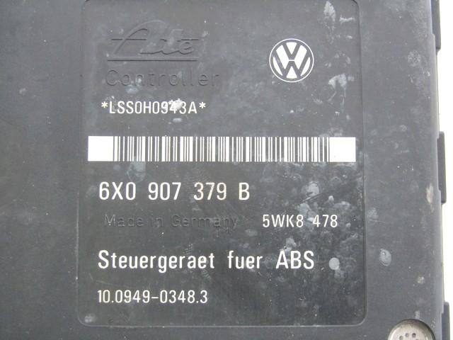 ABS AGREGAT S PUMPO OEM N. 6X0614117 ORIGINAL REZERVNI DEL VOLKSWAGEN POLO 6N2 (10/1999 - 04/2002)DIESEL LETNIK 2000