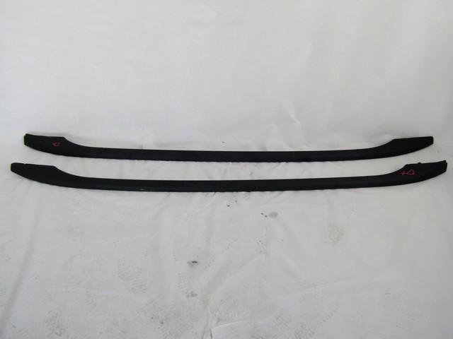 BAR STRE?NI PAR OEM N. 17547 BARRE TETTO COPPIA ORIGINAL REZERVNI DEL JAGUAR X-TYPE X400 MK1 BER/SW (2001-2005) DIESEL LETNIK 2004