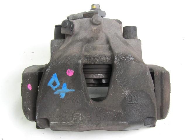 SPREDNJE DESNE ZAVORNE CELJUSTI  OEM N. 93176427 ORIGINAL REZERVNI DEL OPEL ASTRA H A04 L48 L08 L35 L67 R 5P/3P/SW (2007 - 2010) DIESEL LETNIK 2008