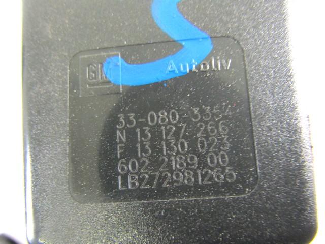 KIT AIRBAG KOMPLET OEM N. 18244 KIT AIRBAG COMPLETO ORIGINAL REZERVNI DEL OPEL ASTRA H A04 L48 L08 L35 L67 R 5P/3P/SW (2007 - 2010) DIESEL LETNIK 2008