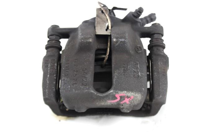 SPREDNJE LEVE ZAVORNE CELJUSTI  OEM N. 77364339 ORIGINAL REZERVNI DEL LANCIA Y YPSILON 843 R (2006 - 2011) BENZINA/GPL LETNIK 2010