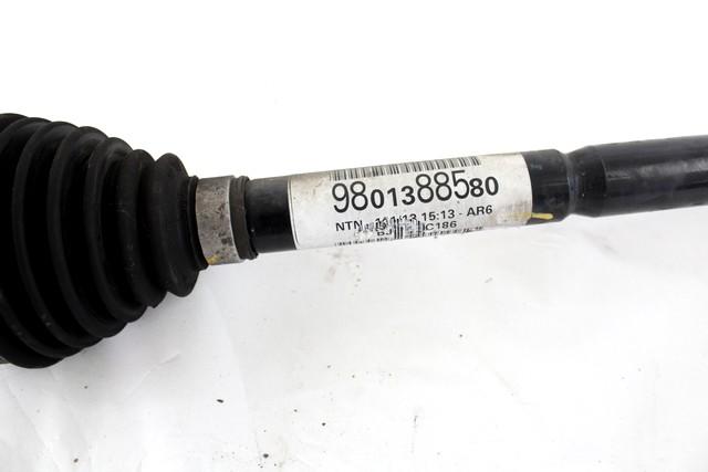 LEVA SPREDNJA POGONSKA GRED  OEM N. 9801388580 ORIGINAL REZERVNI DEL CITROEN C3 MK2 SC (2009 - 2016) BENZINA LETNIK 2013