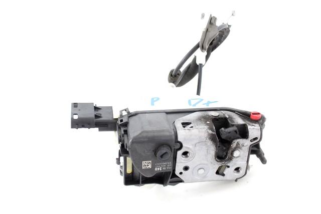 CENTRALNO ZAKLEPANJE ZADNJIH DESNIH VRAT OEM N. 9800624980 ORIGINAL REZERVNI DEL CITROEN C3 MK2 SC (2009 - 2016) BENZINA LETNIK 2013