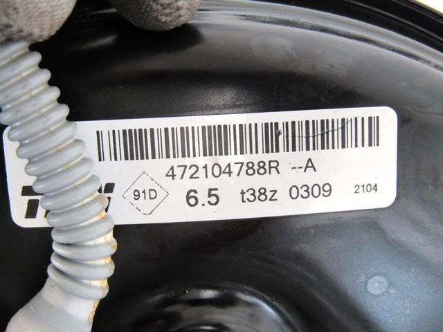 SERVO OJACEVALNIK ZAVOR S PUMPO OEM N. 472104788R ORIGINAL REZERVNI DEL RENAULT CLIO BH KH MK4 (2012 - 2019)DIESEL LETNIK 2013