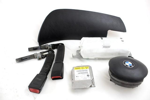 KIT AIRBAG KOMPLET OEM N. 15449 KIT AIRBAG COMPLETO ORIGINAL REZERVNI DEL BMW SERIE 3 E46 BER/SW/COUPE/CABRIO (1998 - 2002) BENZINA LETNIK 2002