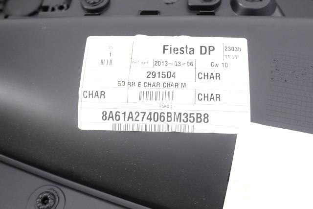 VRATNI PANEL OEM N. PNPDTFDFIESTACB1MK6RBR5P ORIGINAL REZERVNI DEL FORD FIESTA CB1 CNN MK6 R (2012 - 2017)DIESEL LETNIK 2013