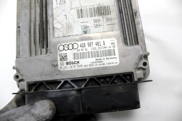 KOMPLET ODKLEPANJE IN VZIG  OEM N. 10429 KIT ACCENSIONE AVVIAMENTO ORIGINAL REZERVNI DEL AUDI A6 C7 BER/SW/ALLROAD (2011 - 2018)DIESEL LETNIK 2012