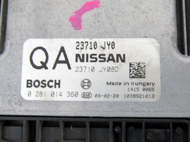 KOMPLET ODKLEPANJE IN VZIG  OEM N. 26654 KIT ACCENSIONE AVVIAMENTO ORIGINAL REZERVNI DEL RENAULT KOLEOS HY MK1 (2008 - 2011) DIESEL LETNIK 2008