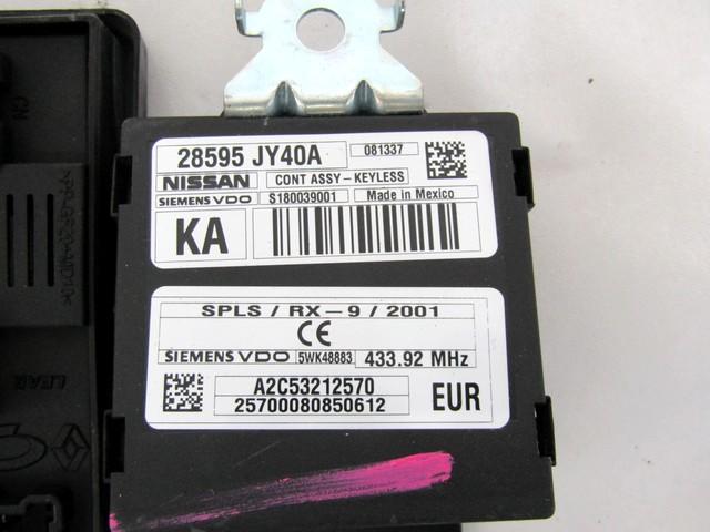 KOMPLET ODKLEPANJE IN VZIG  OEM N. 26654 KIT ACCENSIONE AVVIAMENTO ORIGINAL REZERVNI DEL RENAULT KOLEOS HY MK1 (2008 - 2011) DIESEL LETNIK 2008