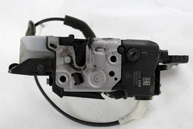 CENTRALNO ZAKLEPANJE PREDNIH LEVIH VRAT OEM N. 9800624480 ORIGINAL REZERVNI DEL CITROEN C3 MK2 SC (2009 - 2016) BENZINA LETNIK 2011