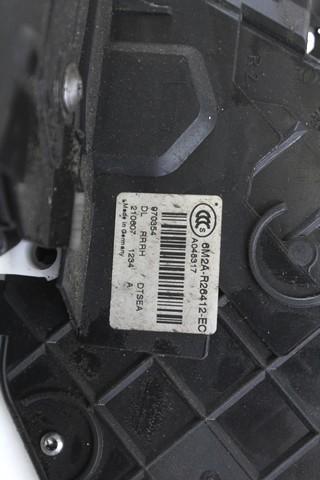 CENTRALNO ZAKLEPANJE ZADNJIH DESNIH VRAT OEM N. 6M2A-R26412-EC ORIGINAL REZERVNI DEL FORD S-MAX WA6 MK1 (2006 - 2010) DIESEL LETNIK 2007