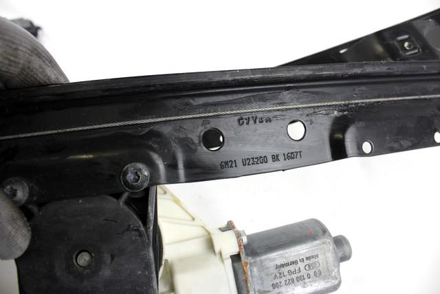 MEHANIZEM DVIGA SPREDNJIH STEKEL  OEM N. 19708 SISTEMA ALZACRISTALLO PORTA ANTERIORE ELETTR ORIGINAL REZERVNI DEL FORD S-MAX WA6 MK1 (2006 - 2010) DIESEL LETNIK 2007