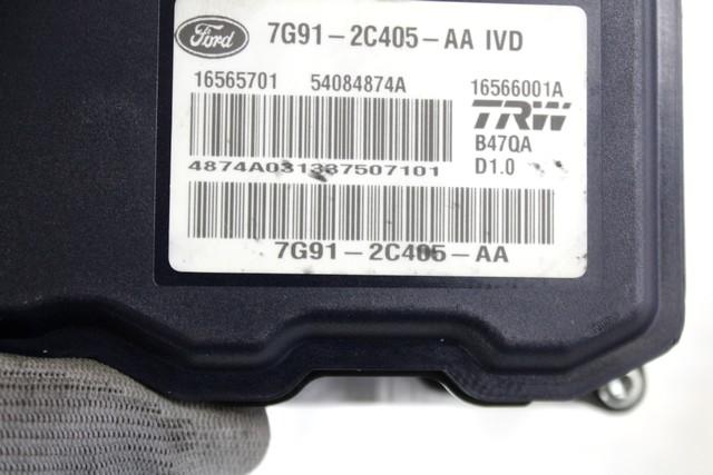 ABS AGREGAT S PUMPO OEM N. 7G91-2C405-AA ORIGINAL REZERVNI DEL FORD S-MAX WA6 MK1 (2006 - 2010) DIESEL LETNIK 2007