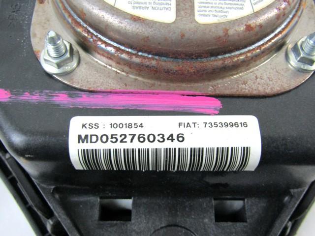 KIT AIRBAG KOMPLET OEM N. 18904 KIT AIRBAG COMPLETO ORIGINAL REZERVNI DEL FIAT CROMA 194 MK2 (2005 - 10/2007)  DIESEL LETNIK 2006