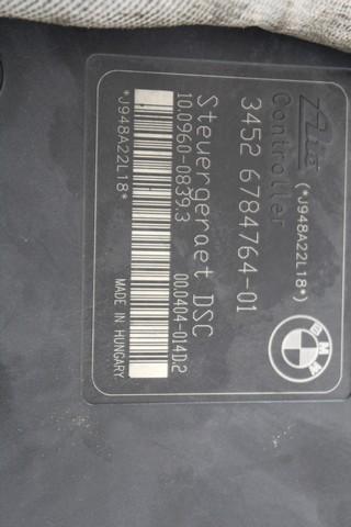 ABS AGREGAT S PUMPO OEM N. 34516784763 ORIGINAL REZERVNI DEL BMW SERIE 1 BER/COUPE/CABRIO E81/E82/E87/E88 LCI R (2007 - 2013) DIESEL LETNIK 2008