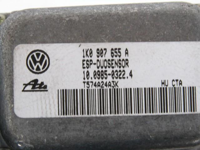 ESP OEM N. 1K0907655A ORIGINAL REZERVNI DEL AUDI A3 MK2 8P 8PA 8P1 (2003 - 2008)DIESEL LETNIK 2004