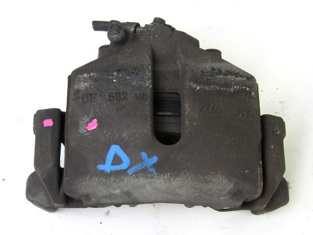 SPREDNJE DESNE ZAVORNE CELJUSTI  OEM N. 1K0615124E ORIGINAL REZERVNI DEL AUDI A3 MK2 8P 8PA 8P1 (2003 - 2008)DIESEL LETNIK 2004