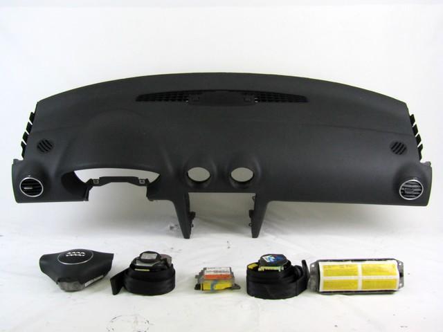 KIT AIRBAG KOMPLET OEM N. 17173 ORIGINAL REZERVNI DEL AUDI A3 MK2 8P 8PA 8P1 (2003 - 2008)DIESEL LETNIK 2004