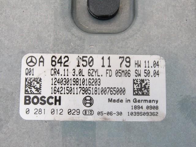 KOMPLET ODKLEPANJE IN VZIG  OEM N. 18632 KIT ACCENSIONE AVVIAMENTO ORIGINAL REZERVNI DEL MERCEDES CLASSE E W211 S211 BER/SW (03/2002 - 05/2006) DIESEL LETNIK 2007