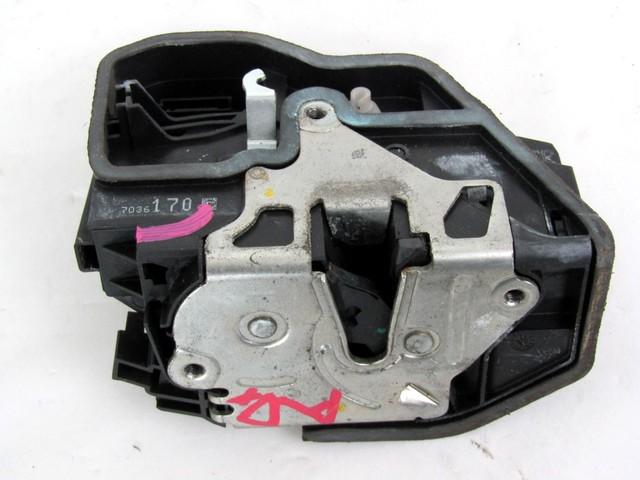 CENTRALNI ZAKLEP SPREDNJIH VRAT  OEM N. 7036170 ORIGINAL REZERVNI DEL BMW SERIE 5 E60 E61 (2003 - 2010) DIESEL LETNIK 2004