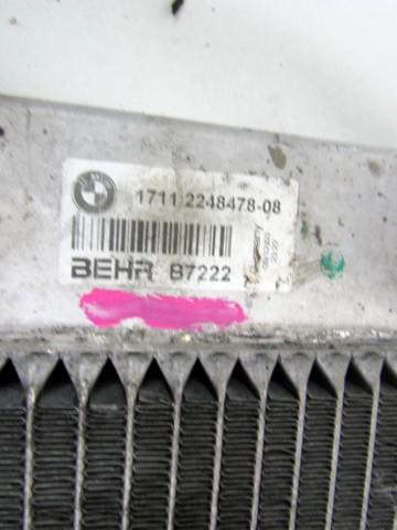 HLADILNIK INTERCOOLER OEM N. 17112248478 ORIGINAL REZERVNI DEL BMW SERIE 5 E60 E61 (2003 - 2010) DIESEL LETNIK 2004