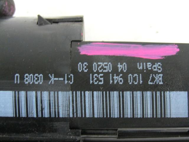 GLAVNO STIKALO LUCI OEM N. 1C0941531 ORIGINAL REZERVNI DEL VOLKSWAGEN PASSAT B5 3B2 3B5 BER/SW (08/1996 - 11/2000)DIESEL LETNIK 1998