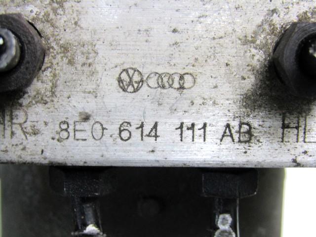 ABS AGREGAT S PUMPO OEM N. 8E0614111AB ORIGINAL REZERVNI DEL VOLKSWAGEN PASSAT B5 3B2 3B5 BER/SW (08/1996 - 11/2000)DIESEL LETNIK 1998